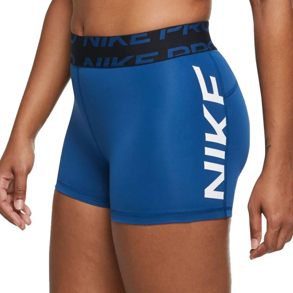 Nike Pro Dri-Fit Mid Rise 3 Length TIGHT Fit Compression Shorts